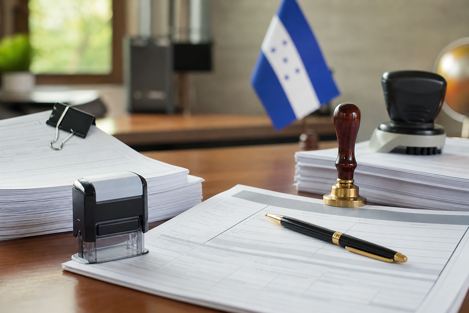Documentos oficiales y trámites de comercio exterior