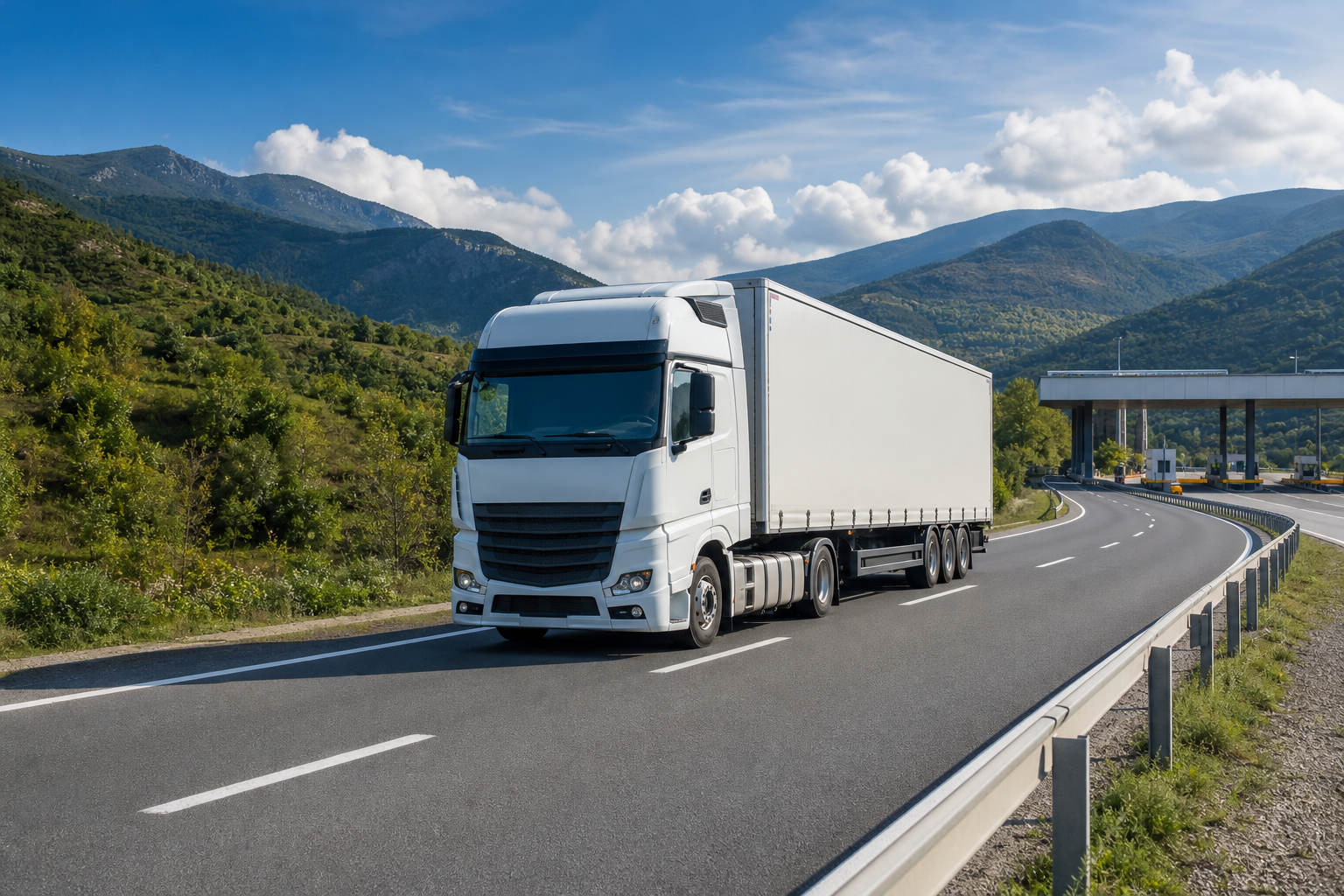 Transporte terrestre y enlace con puntos fronterizos y carreteras
